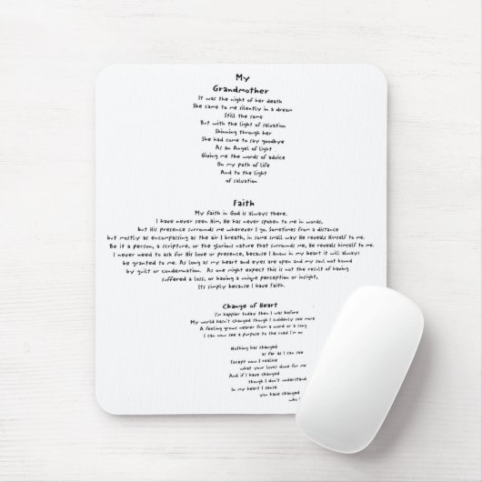 Faith Mousepad (Mit Mouse)