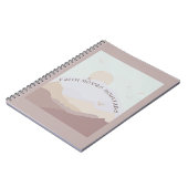 Faith Moves Mountains Notizblock (Linke Seite)