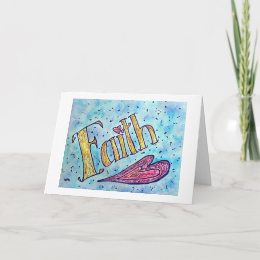Faith Note Card Karte (Vorderseite)