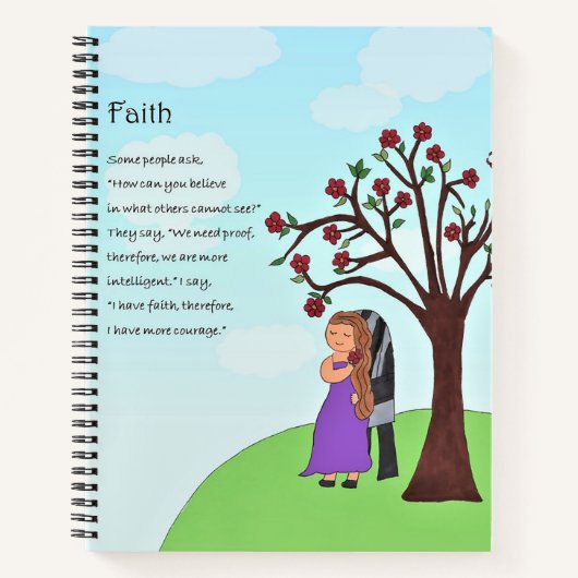 Faith-Notebook Notizblock (Vorderseite)