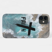 FAITH Ocean IPhone Case (Rückseite (Horizontal))