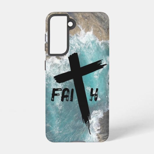 FAITH Ocean Samsung Case Galaxy Hülle (Rückseite)