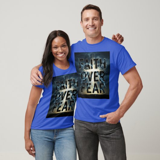 Faith Over Fear 2.0 Christian Men’s T-Shirt  (Unisex)