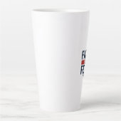 Faith Over Fear – 2 Timothy 1:7 Milchtasse (Vorderseite)