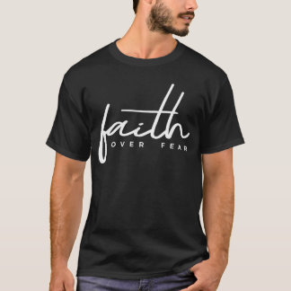 Faith Over Fear Christian boy T-Shirt