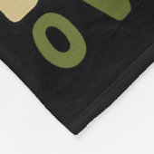 Faith Over Fear Christian Camo African American Af Fleecedecke (Ecke)