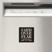 Faith Over Fear Christian Jesus Toddler God Son Si Magnet (In Situ (Geschirrspüler))