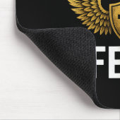 Faith Over Fear Gold Mousepad (Ecke)