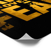 Faith Over Fear Insrational Christian Quote  Poster (Ecke)