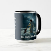 "Faith Over Fear" - Mug Tasse (VorderseiteRechts)