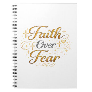 Faith over fear notizblock