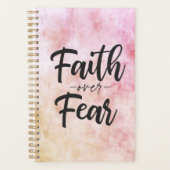 Faith Over Fear Planer (Vorderseite)