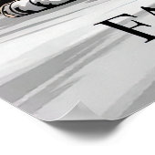 Faith Over Fear Poster (Ecke)