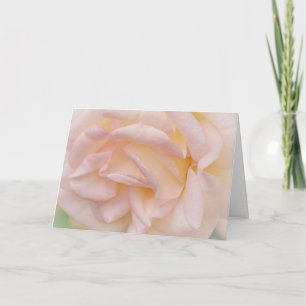 Faith Pink Blush Rose Bible Verse Thinkcard Karte