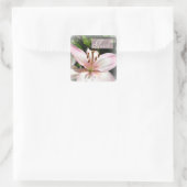 Faith Pink Lily Stickers (Tasche)