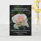 Faith Pink Rose Blume Geburtstagskarte Karte (Gelbe Blume)