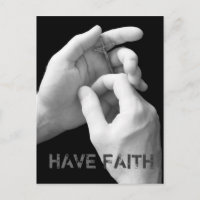 Faith Postcard