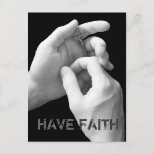Faith Postcard Postkarte
