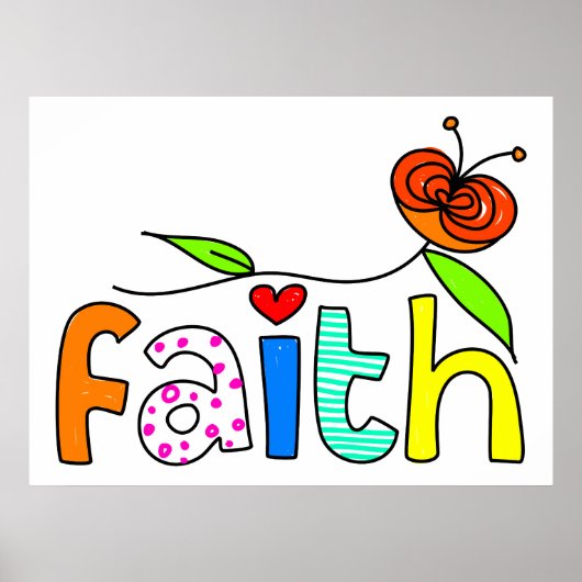 Faith Poster (Vorne)