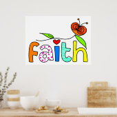 Faith Poster (Küche)