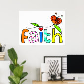Faith Poster (Heimbüro)