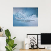 Faith Poster (Heimbüro)
