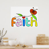 Faith Poster (Küche)