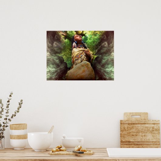 Faith Poster (Küche)