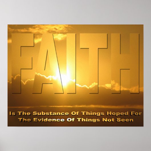 Faith Poster (Vorne)