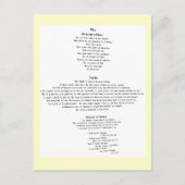 Faith Postkarte (Vorderseite)