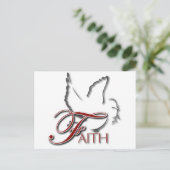Faith Postkarte (Stehend Vorderseite)