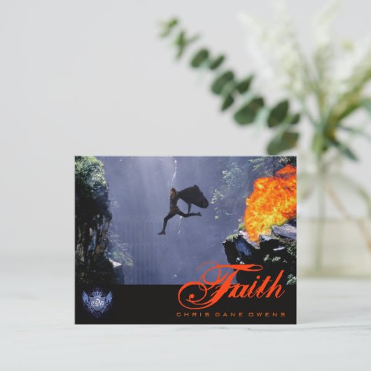 FAITH - Postkarte (Stehend Vorderseite)