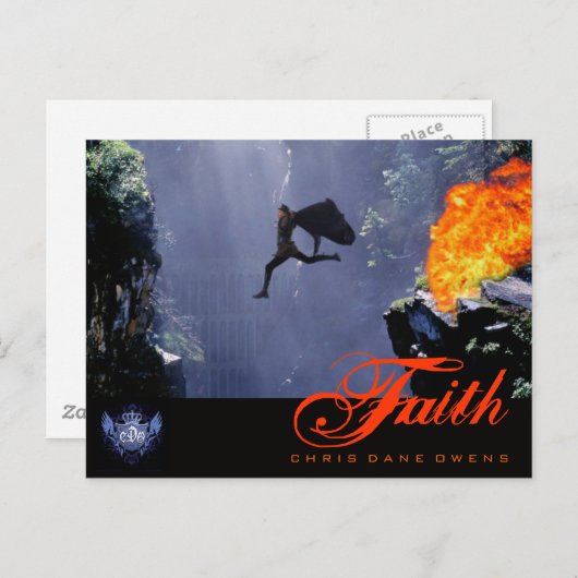 FAITH - Postkarte (Vorne/Hinten)
