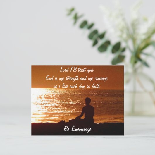 Faith_ Postkarte (Stehend Vorderseite)