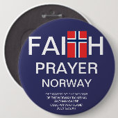 FAITH PRAYER NORWAY BUTTON (Vorne & Hinten)
