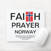 FAITH PRAYER NORWAY MOUSEPAD (Mit Mouse)