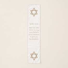 Faith Prosperity Star von David Scripture Scarf Schal