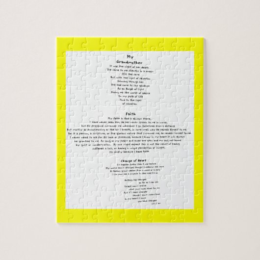 Faith Puzzle (Vertikal)