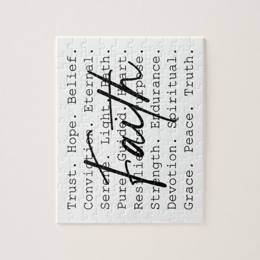 Faith Puzzle (Vertikal)