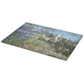 Faith Quote Glass Cutting Board Schneidebrett (Ecke)