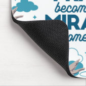 Faith quotes and Bird Pattern Mousepad (Ecke)