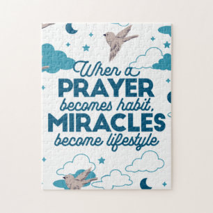 Faith quotes and Bird Pattern Puzzle