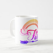 Faith Rainbow Kaffeetasse (Vorderseite Links)