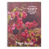 Faith Red Blume Art Praetjournal Notizblock (Vorderseite)