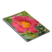 Faith Red Lily Prayer Journal Notizblock (Rechte Seite)