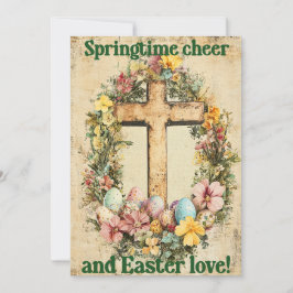 Faith & Renewal – Easter Blessings Karte
