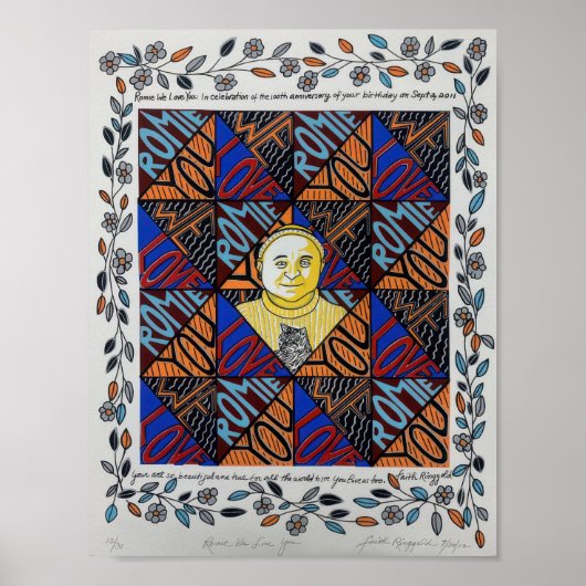 Faith Ringgold (25) Poster (Vorne)