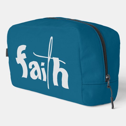 FAITH Royal Blue Waschbeutel (Rechte Ecke)