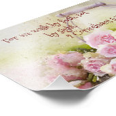 Faith Scripting Foto Art Print (Ecke)