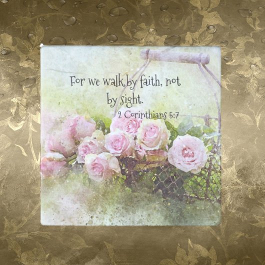 Faith Scripting Foto Art Print